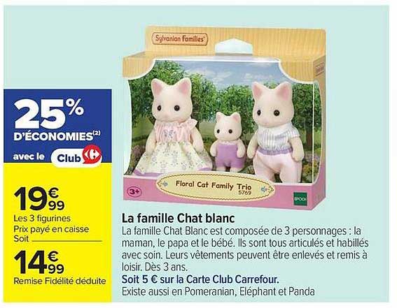 La famille Chat blanc