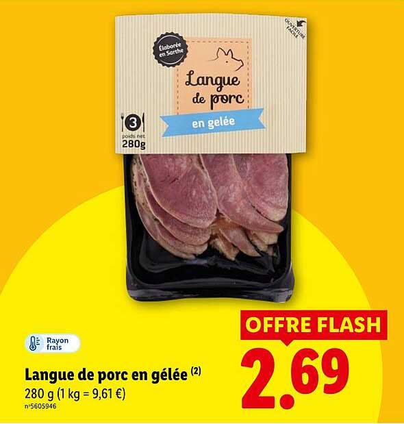 Langue de porc en gelée