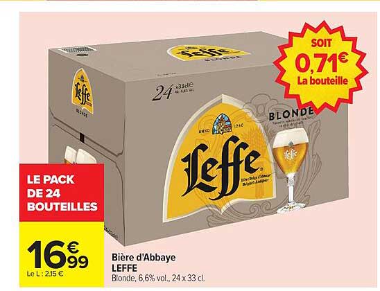 LE PACK DE 24 BOUTEILLES