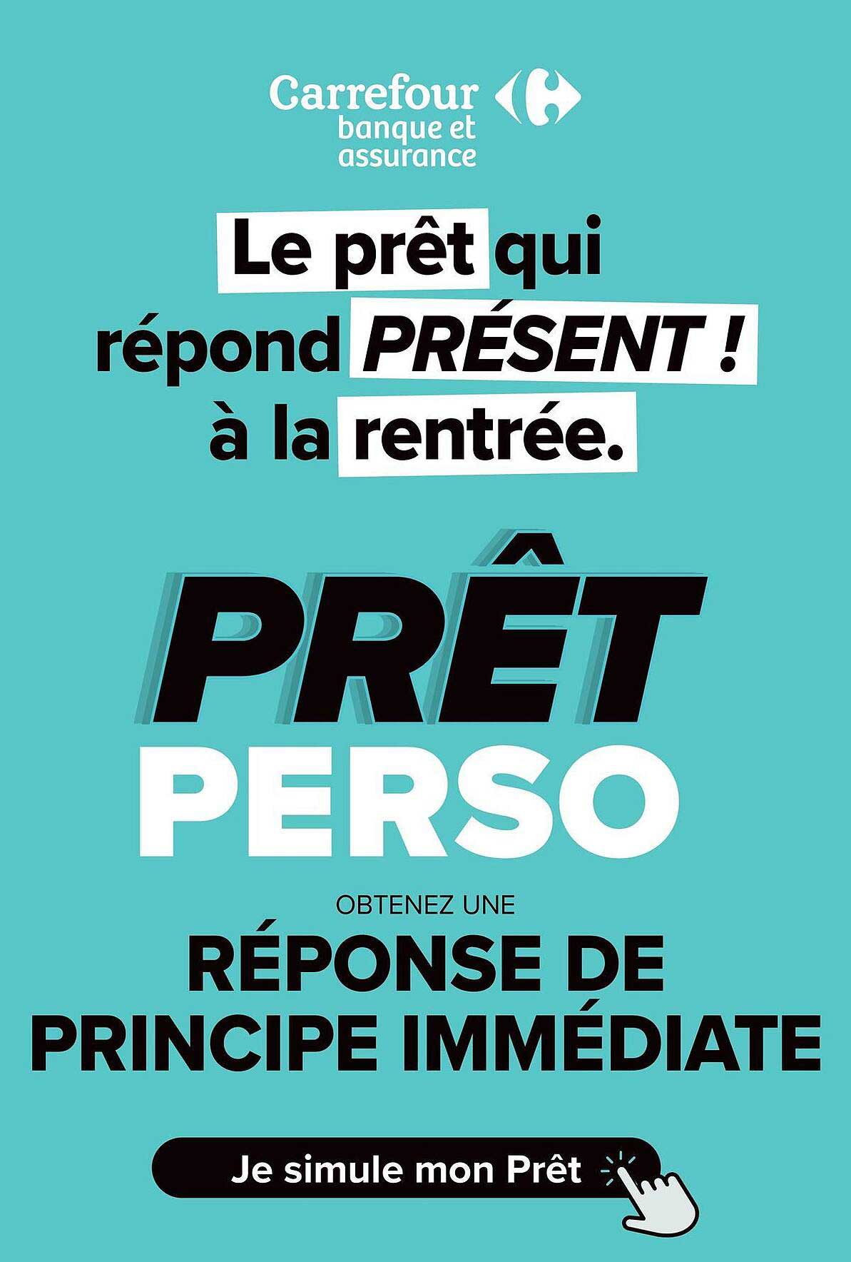Le prêt qui répond PRÉSENT ! à la rentrée.