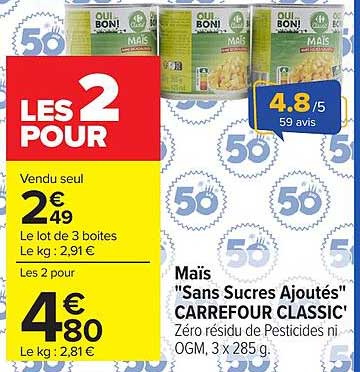 LES 2 POUR