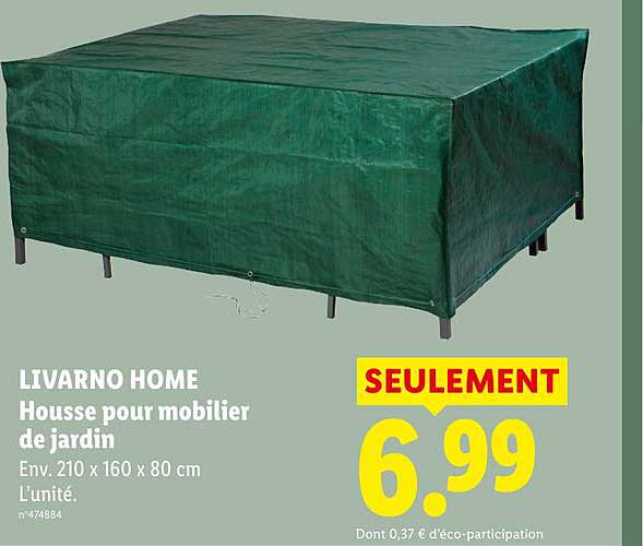 LIVARNO HOME Housse pour mobilier de jardin