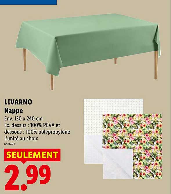 LIVARNO Nappe