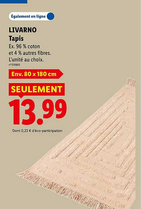 LIVARNO Tapis