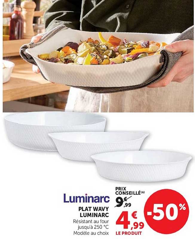 Luminarc Plat Wavy Luminarc