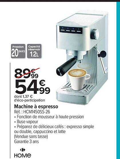 Machine à espresso