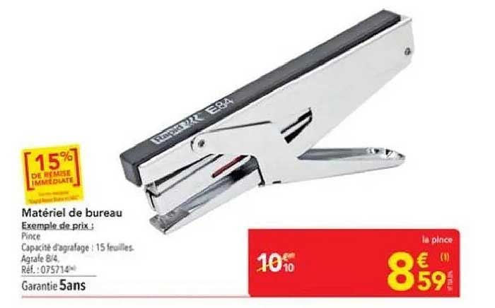 Matériel de bureau