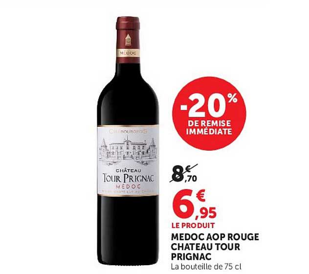 MEDOC AOP ROUGE CHATEAU TOUR PRIGNAC
