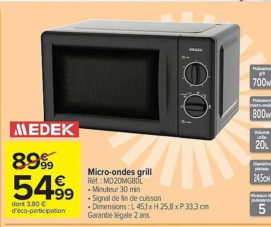 Micro-ondes grill