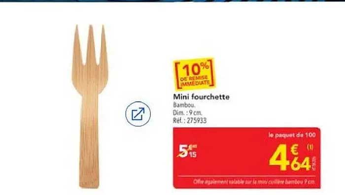 Mini fourchette