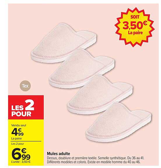 Mules adulte