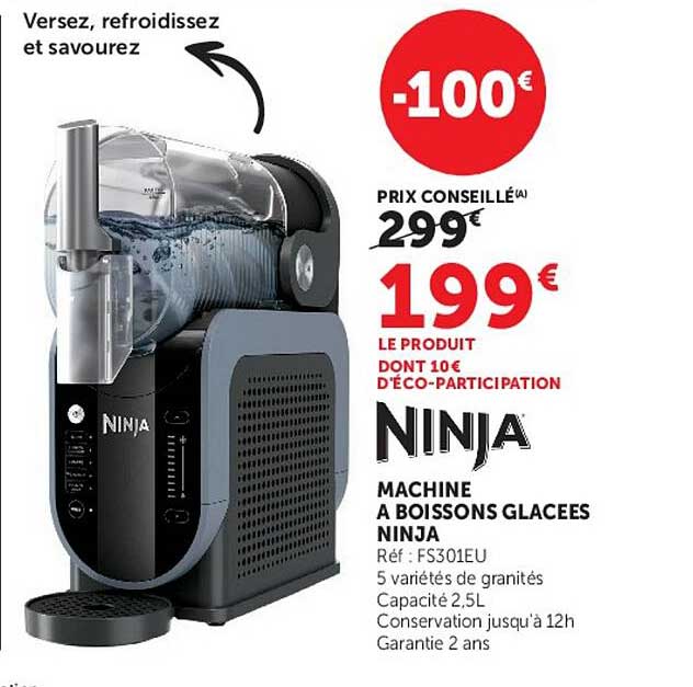 NINJA MACHINE A BOISSONS GLACEES NINJA