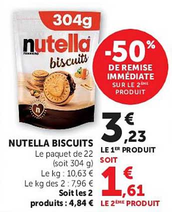 NUTELLA BISCUITS