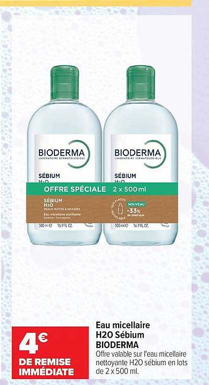 OFFRE SPÉCIALE 2 x 500 ml