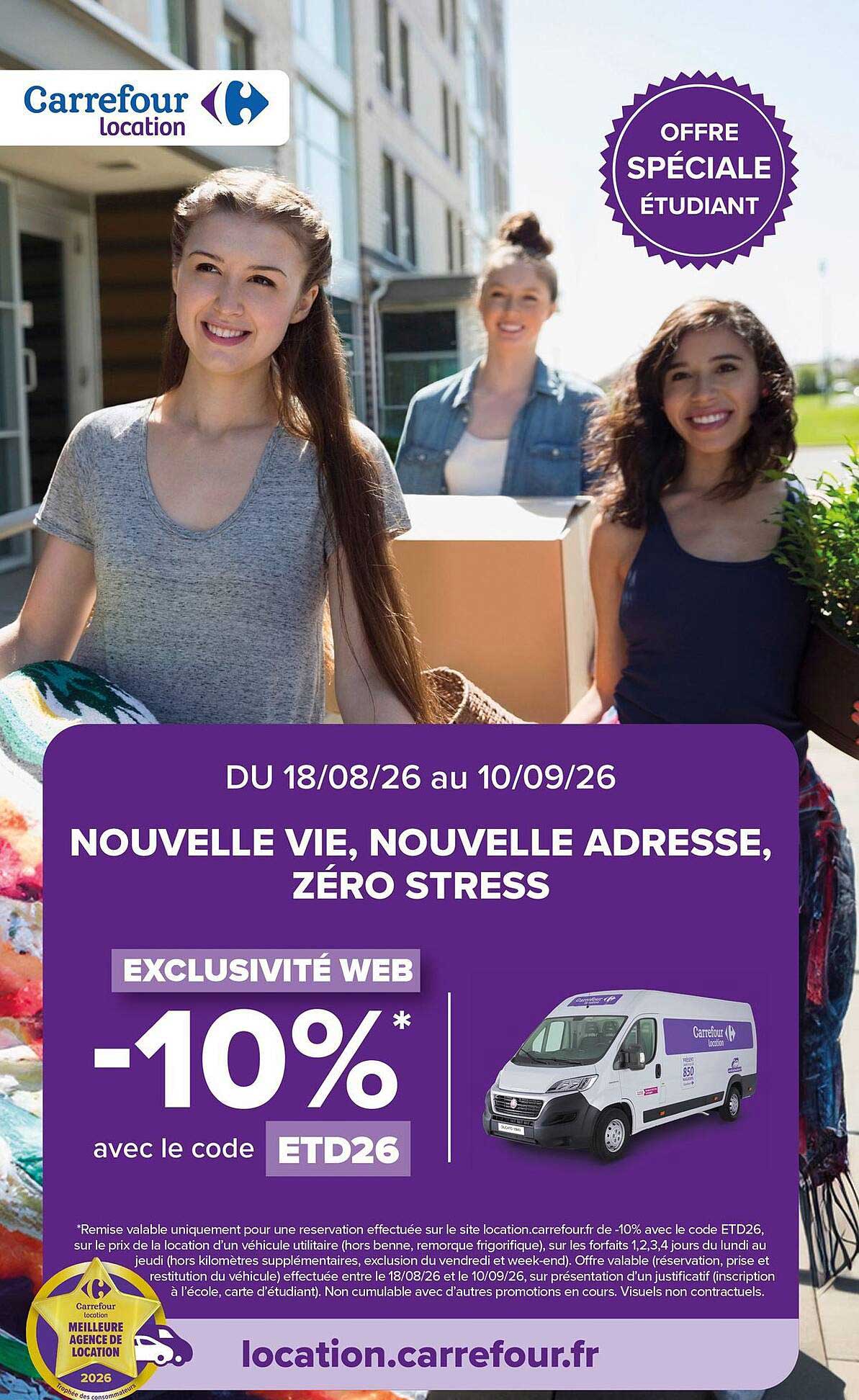 OFFRE SPÉCIALE ÉTUDIANT