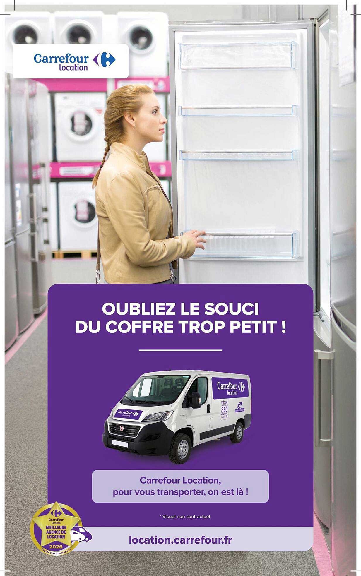 OUBLIEZ LE SOUCI DU COFFRE TROP PETIT !