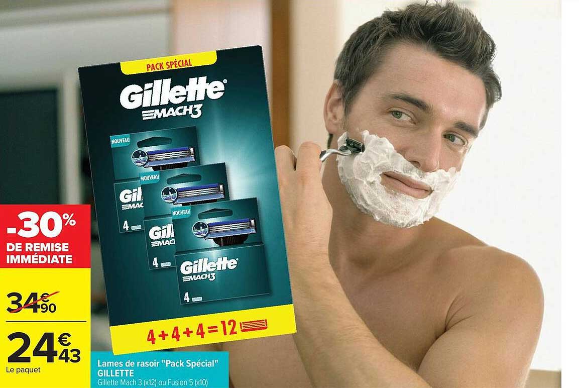 PACK SPÉCIAL Gillette Mach3