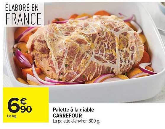 Palette à la diable CARREFOUR