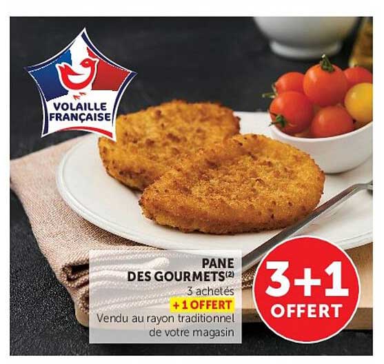 PANE DES GOURMETS(2) 3 achetés +1 OFFERT