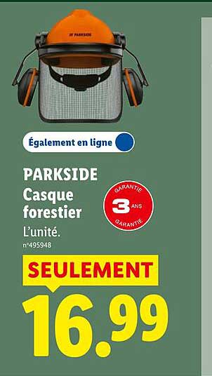 PARKSIDE Casque forestier