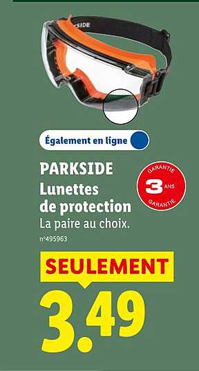 PARKSIDE Lunettes de protection