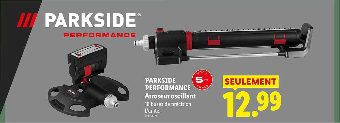 PARKSIDE PERFORMANCE Arroseur oscillant