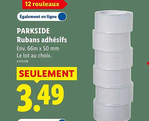 PARKSIDE Rubans adhésifs