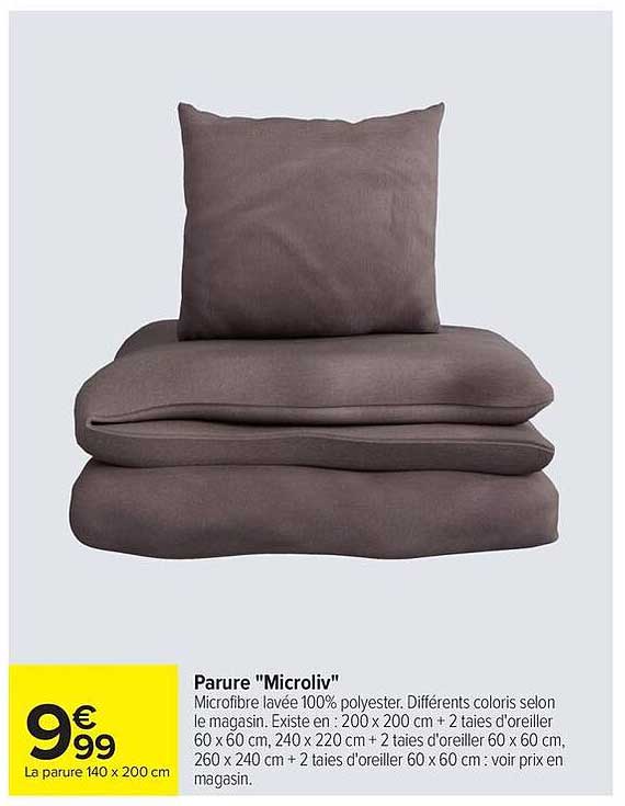 Parure "Microliv"