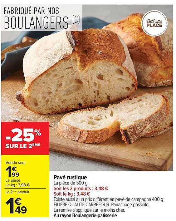 Pavé rustique