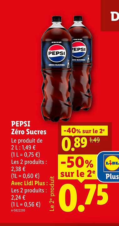 PEPSI Zéro Sucre