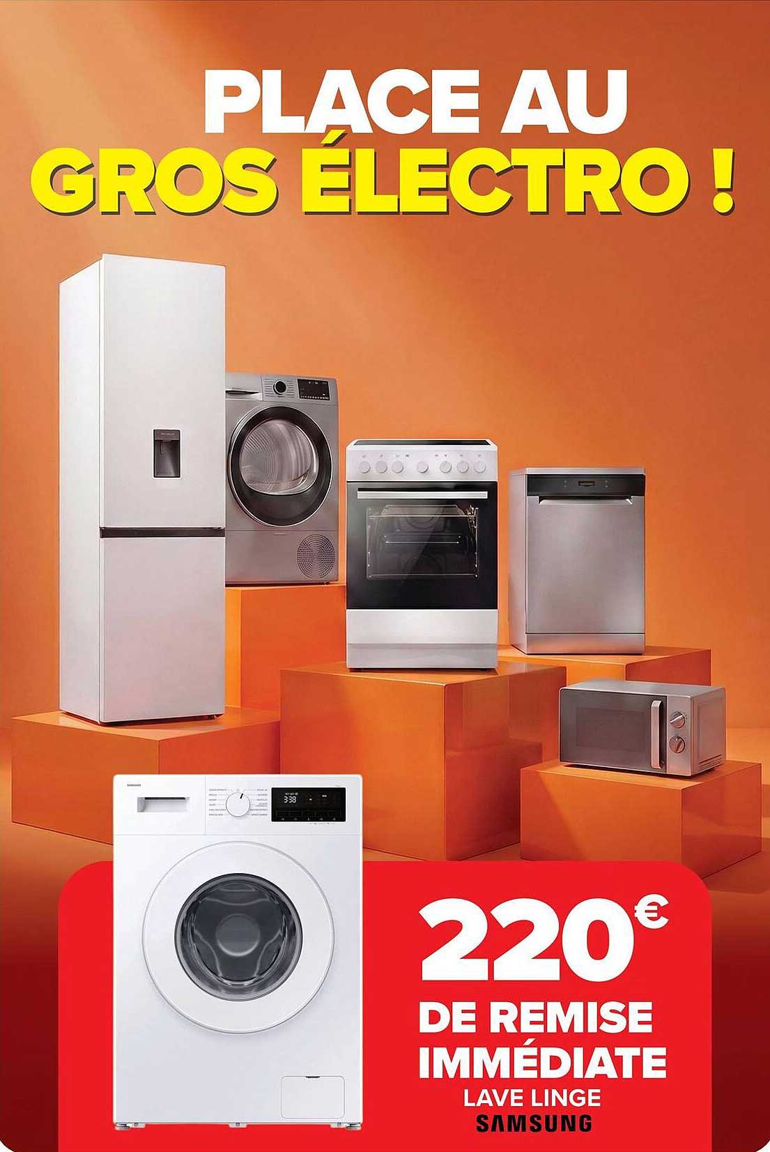 PLACE AU GROS ÉLECTRO !
