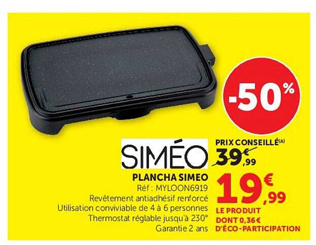 PLANCHA SIMEO