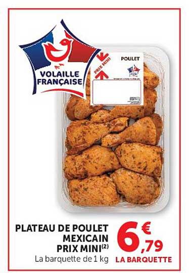 PLATEAU DE POULET MEXICAIN PRIX MINI(2)