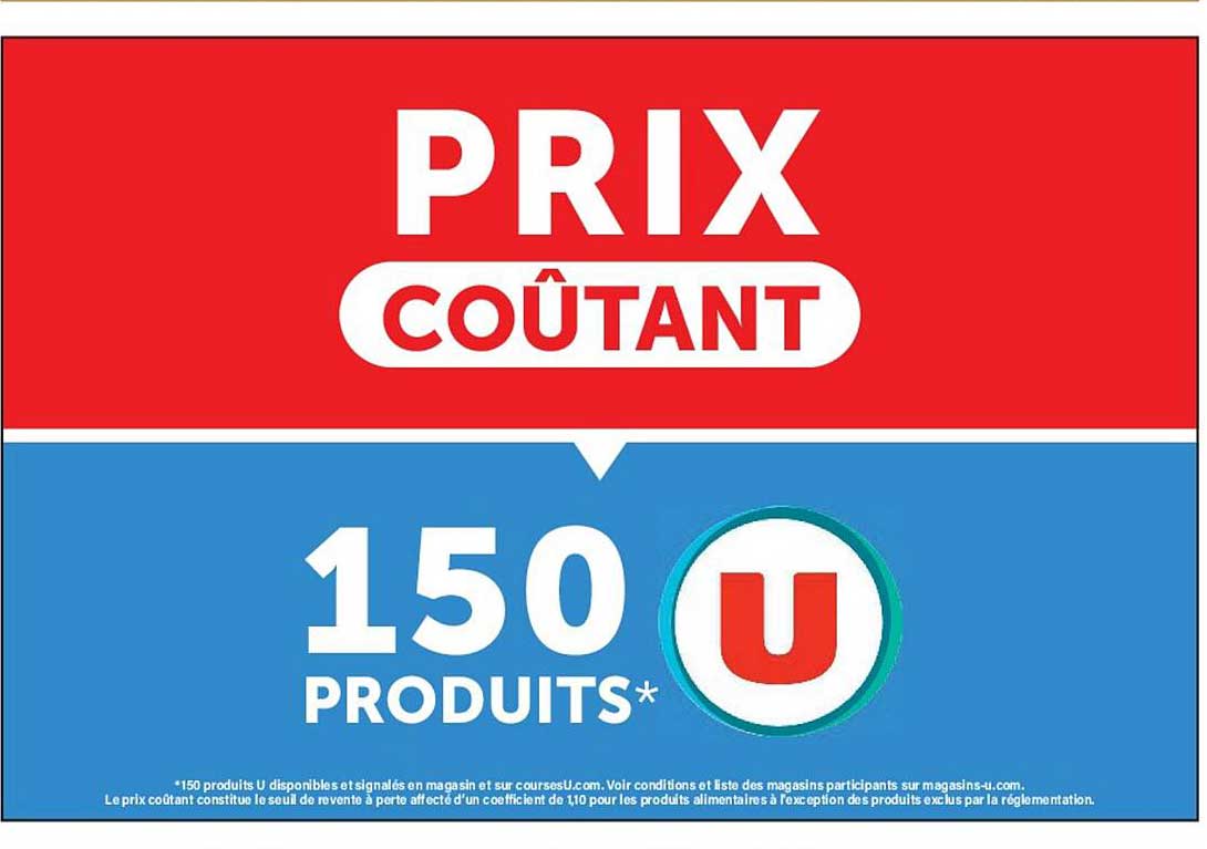 PRIX COÛTANT 150 PRODUITS*