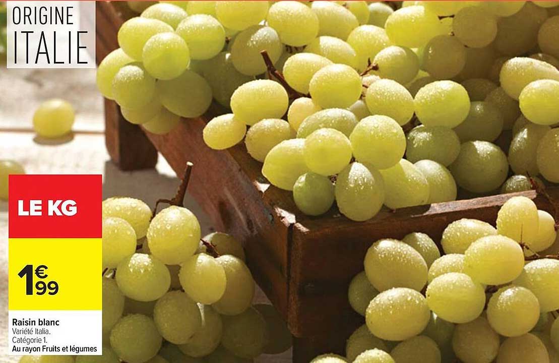 Raisin blanc