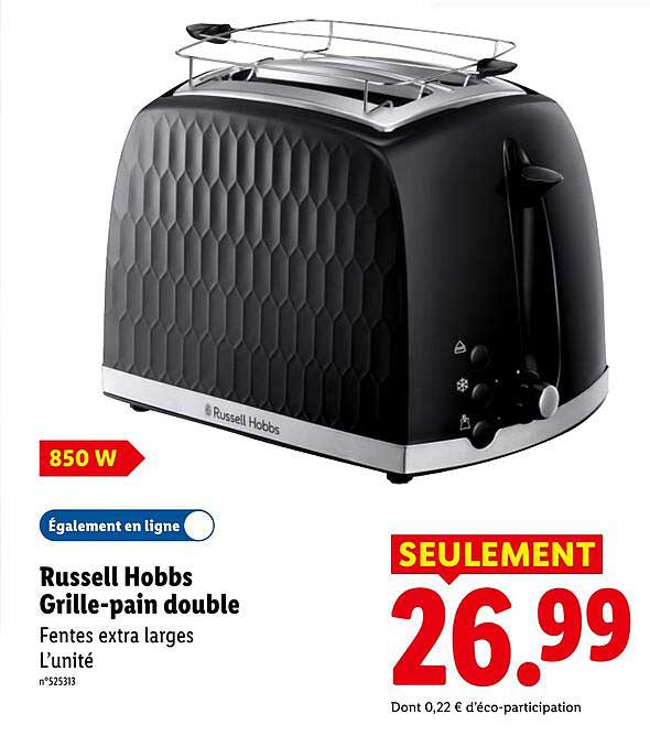 Russell Hobbs Grille-pain double