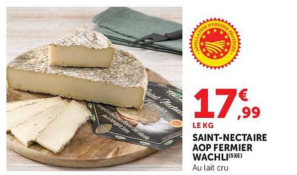 SAINT-NECTAIRE AOP FERMIER WACHI (5XE)