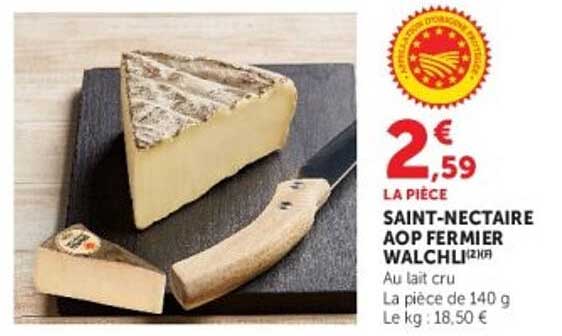 SAINT-NECTAIRE AOP FERMIER WALCHLI