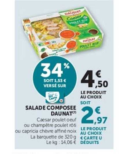 SALADE COMPOSEE DAUNAT