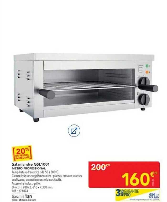 Salamandre GSL1001 METRO PROFESSIONAL