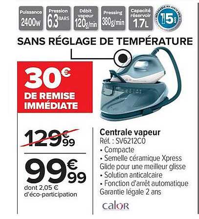 SANS RÉGLAGE DE TEMPÉRATURE