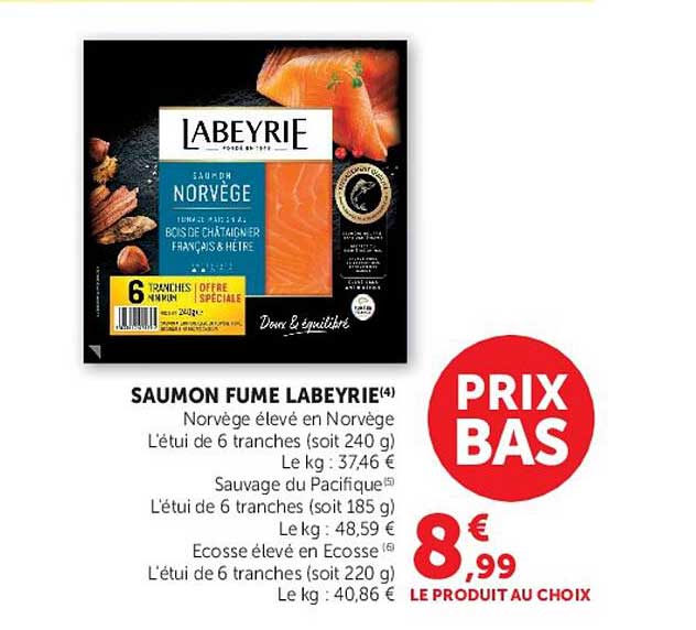 SAUMON FUME LABEYRIE