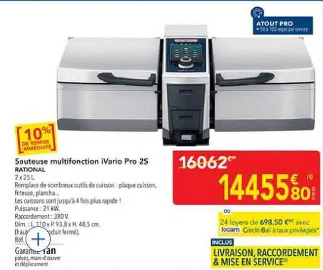Sauteuse multifonction iVario Pro 2S