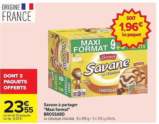 Savane à partager "Maxi format" BROSSARD