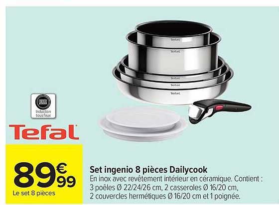Set ingenio 8 pièces Dailycook