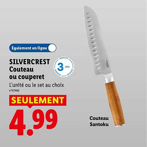 SILVERCREST Couteau ou couperet