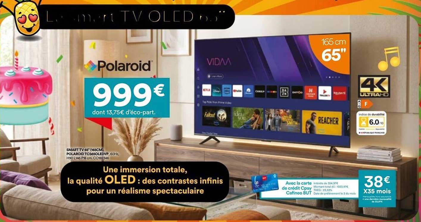 SMART TV OLED 65"