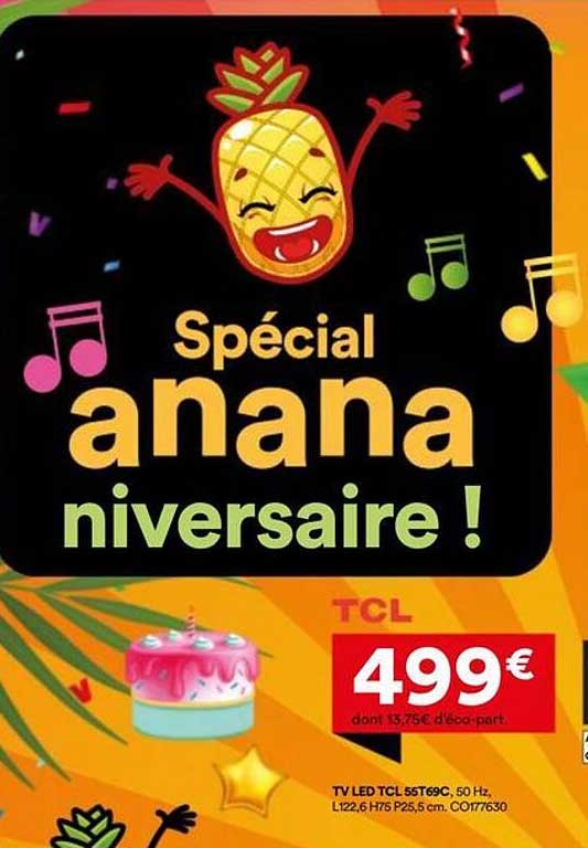 Spécial ananaiversaire !