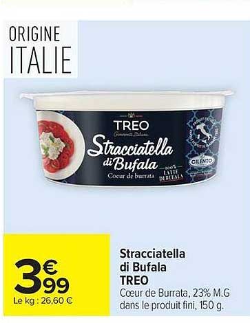 Stracciatella di Bufala TREO