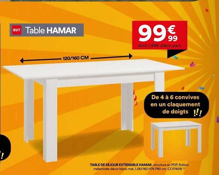 Table HAMAR